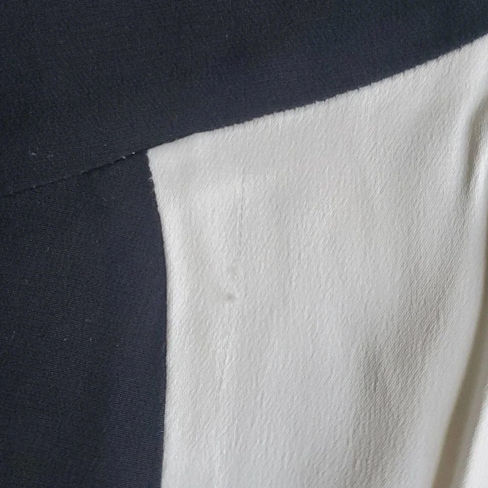 Sandro size S black and white zippered dress from Paris! - Picture 10 of 12